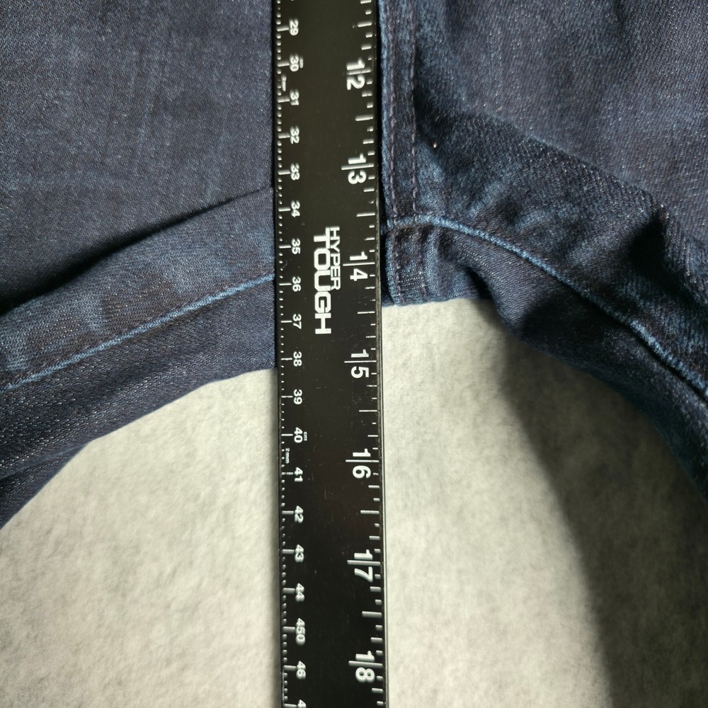 7 For All Mankind Slimmy Luxe Performance Jeans Mens 38 Dark Indigo Slim Fit - Picture 10 of 13